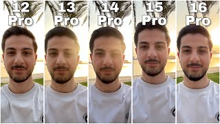 iPhone 16 Pro vs 15 Pro vs 14 Pro vs 13 Pro vs 12 Pro Photo and Video Test [upl. by O'Doneven]