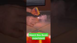 Machis bomb Diwali experiment  kids diwali bomb experiment  diwali crackers trick for kids [upl. by Iblok]