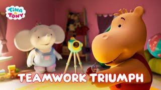 Tina amp Tony 🤝 Teamwork Triumph 🙌 Best episodes collection 😇 0  Cartoons for Children [upl. by Oirom]