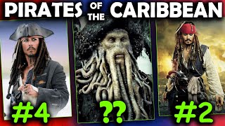 Which is the best PIRATES OF THE CARIBBEAN movie all movies ranked from best to worst [upl. by Turoff465]