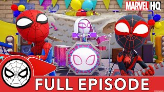 The Friendly Neighborhood  Full Episode  Spidey and his Amazing Friends  disneyjunior MarvelHQ [upl. by Euqilegna]