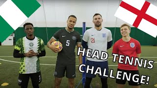 TBJZL amp Chris MD Football Challenge NIGERIA VS ENGLAND [upl. by Atiuqat]