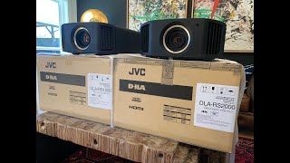 SHOOTOUT JVC DLA RS2000  NX7 VS JVC DLA RS1000  NX5 4K Projector [upl. by Champagne201]