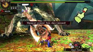 【MH4U】Lv140 Brute Tigrex【Charge Blade】550 [upl. by Gewirtz]