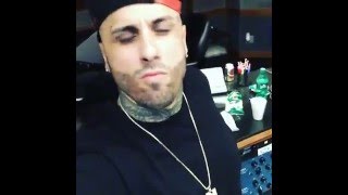 Daddy Yankee y Nicky Jam en el studio Part 1 [upl. by Stinson]