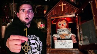 annabelle doll annabelle annabelledollhorrorstory realhorrorstoryinhindi horrorstori [upl. by Salohcim]