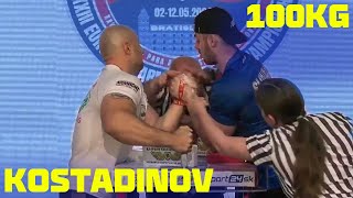 Krasimir Kostadinov Dominance  100KG European Championshiop 2024 [upl. by Vacla522]