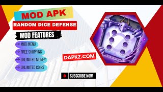 Random Dice Defense Mod Menu Apk 931  Unlimited Money amp Gems [upl. by Norahs]