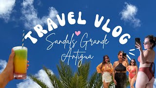 Antigua Series  Sandals Grande Antigua Travel Vlog  What I wore on Vacation Ep 3 [upl. by Ennairak]