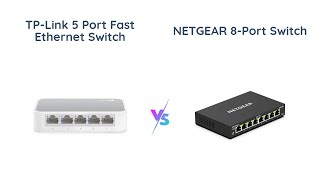 Comparison TPLink vs NETGEAR Ethernet Switch [upl. by Laroy]