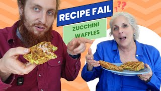 Easy Vegan Zucchini Waffles [upl. by Nniuqal426]