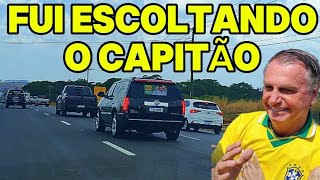 EU ESCOLTANDO O BOLSONARO ATÉ GOIÂNIA [upl. by Ohara]