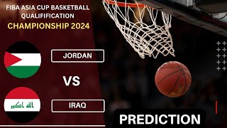 Jordan vs Iraq Live Stream FIBA Asian Cup 202 Basketball Qualifiers Commentary Score amp Highlights [upl. by Olegna288]