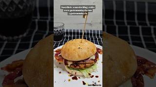 Receta de hamburguesa de soja texturizada fácil e increíblemente deliciosa [upl. by Ainel]