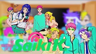 Saiki amp Friends react to TDLOSK part 2 [upl. by Iztim]