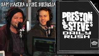 Bam Margera amp Mike Birbiglia  Preston amp Steves Daily Rush [upl. by Remington]