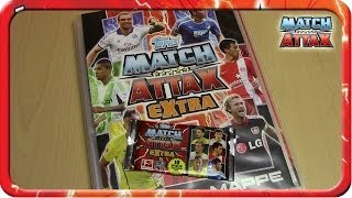 Match Attax Extra UPDATE Sammelmappe  Booster Opening [upl. by Hartman209]