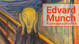 Edvard Munch Der Schrei  Kunstgeschichte für Kinder [upl. by Abagail440]