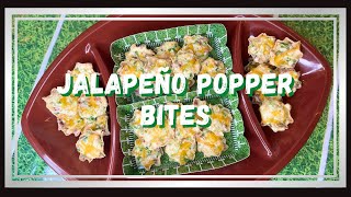 Jalapeño Poppers BitesGame Day Snacks [upl. by Chapman]