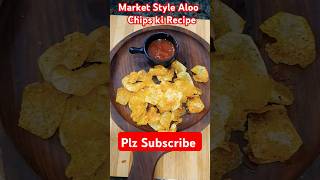 Market Style salty Aloo Chips ki Recipe by darakshas royal kitchen shortsviral video [upl. by Yenffad]