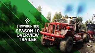 SnowRunner  Season 10 Overview Trailer [upl. by Billie]