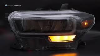 VLAND Headlights for Toyota Tacoma [upl. by Hamilah]