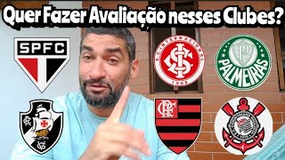 Quer Fazer a Peneira Do Corinthians Palmeiras Inter Grêmio Flamengo e Vasco [upl. by Orofselet]