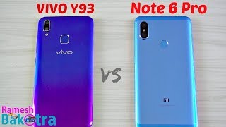 Vivo Y93 vs Redmi Note 6 Pro SpeedTest and Camera Comparison [upl. by Yci]