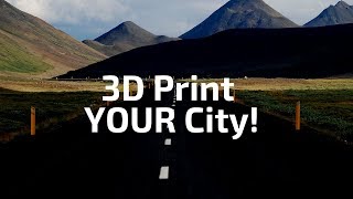 How to 3D Print YOUR City LiDAR to STL [upl. by Sibylle393]