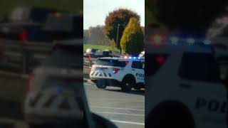 Mountville PA West Hempfield pa cop cars responded to a car accident [upl. by Reider]