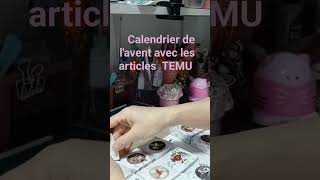 scrapbooking calendrier de lavent avec les articles TEMU jour 1 [upl. by Ykvir74]