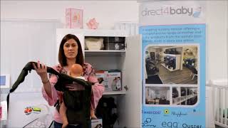 Ergobaby Omni 360 Cool Air Mesh  Front carry parent facing [upl. by Ynot]