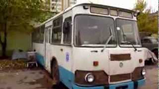 Легендарный автобус ЛиАЗ677  Legendary Russian bus LiAZ 677 [upl. by Wedurn]