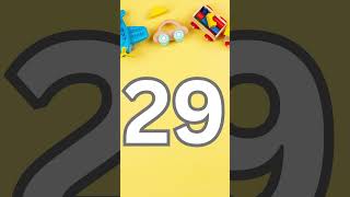 Number Names 21 to 40 for Kids  Spelling and Counting Numbers 2140  Learn to Write Numbers 2140 [upl. by Jaddan]