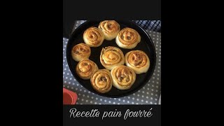 Recette pain fourré à la viande  en arabe [upl. by Lleznov]