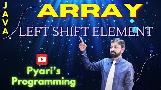 Java Array Left Shift Element  Rotate Clockwise Array Element [upl. by Kendre]