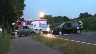 Wassenberg Schwerer Unfall auf der B221 bei Orsbeck [upl. by De Witt]