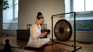 Sound Healing Gong Bath with Alison [upl. by Llenahc]