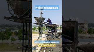 Project management on our construction site shoaibrealtor youtubeshorts construction [upl. by Lambrecht863]