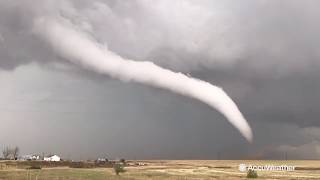 Incredible footage from Reed Timmer shows tornado forming and touching down in Colorado [upl. by Antonietta]