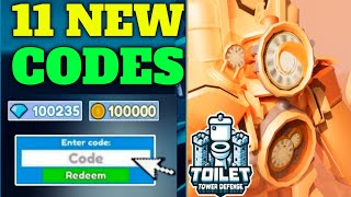 UPD⚠️TOILET TOWER DEFENSE CODES 2024 ROBLOX TOILET TOWER DEFENSE CODES [upl. by Goto]