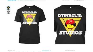 DTinaglia Studios TShirts Limited Edition [upl. by Rinaldo]