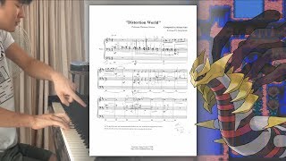 quotDistortion Worldquot from quotPokémon Platinumquot  Piano Cover  Sheets [upl. by Younger301]