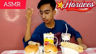 I am back sorry for late full menu Hardees special new video for you [upl. by Adaj643]