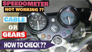 Speedometer not working How to check speedometer cable and speedometer gears if they are faulty [upl. by Mendive]