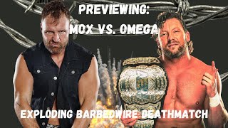 Moxley vs Omega Exploding Barbed Wire Deathmatch [upl. by Katleen]