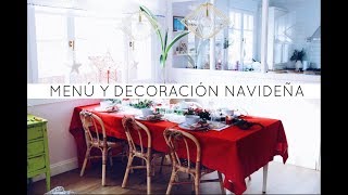 Recetas facilísimas para Navidad y decoración de mesa [upl. by Asyla164]