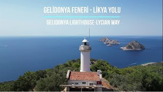 Gelidonya Feneri  Likya Yolu Gelidonya Lighthouse  Lycian Way DJI Mini 3 Pro [upl. by Tsyhtema941]