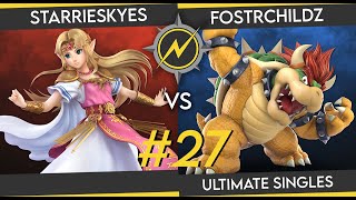 Thunderstrike 27  StarrieSkyes Zelda vs FostrChildz Bowser [upl. by Ingelbert]