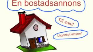 En bostadsannons sfi kurs c d [upl. by Shea]